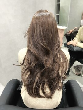 ジエクト カナウ(The Ect canow) グレージュカラー透明感カラーハイライトニュアンスカラー