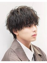 オーシャントーキョー 渋谷神南(OCEAN TOKYO)&nbsp;波巻きパーマメンズツイストスパイラルパーマツーブロック