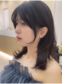 顔周りレイヤー/レイヤーミディアム