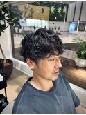 大人ウェーブスパイラルパーマ