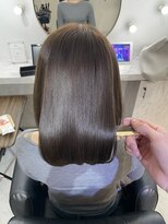 アールサロン アザブジュウバン(Rr SALON Azabu juban)&nbsp;ボブ×プラチナRr SALON HYDRO XE TREATMENT