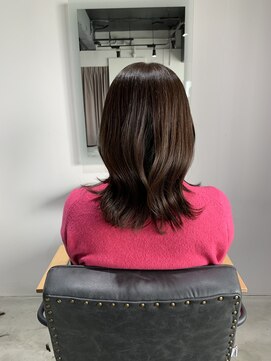 アリーズ シブヤ(ALLYS shibuya) ベージュブラウンカラー