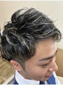 メンズメッシュカラー