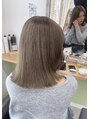 オリビアヘアー(OLIVIA HAIR) ミルクティー×髪質改善トリートメント☆