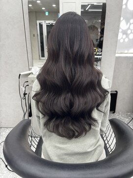 ロンド マーレ 天神大名店(Lond mare) 小顔に見せるヘア/ワンレン/ボブウルフ/ネビージュ/黒髪カタログ