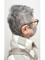 松本平太郎美容室 国立店 グレイショート×ケラスターゼマスクトリートメント