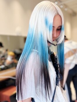 エンブリーチ バイ タグ 樟葉(enn. bleach by t.a.g)の写真/【ダブルカラー＋ダメージ激減 髪質改善 ¥14000】 カラー後の方が綺麗！最高級のケアで憧れの美髪に★