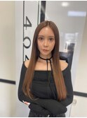 カラーとシールエクステで作るロングスタイル！