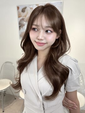 オニキス(ONYX) C152韓国レイヤーくびれ巻きブリーチなしモカブラウン