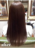【ダメージレス縮毛矯正】 ［髪質整形］美髪ストレート