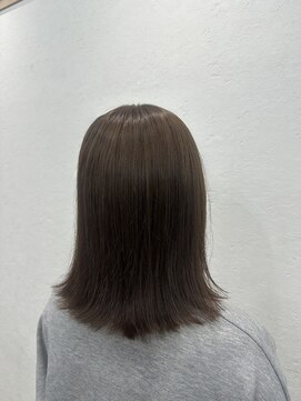 アジールヘア 赤羽駅南口店(agir hair) ミディアムボブヘアブラウンカラー(赤羽/赤羽駅/赤羽南口)