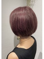 オギクボ ヴォイス(voice) 大人かわいいショートボブ×髪質改善ピンクカラー