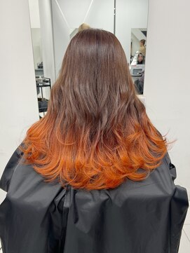 アライブ キチジョウジ(ALIVE Kichijoji) 【ALIVE吉祥寺】オレンジベージュグラデーション