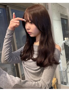 ローウェ 渋谷(Louwe) ブリーチなしブラウンベージュ