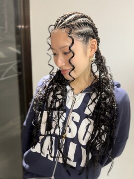 ヌーク 押上店(NooK) Bohocornrowbraids/コーンロウ/ブレイズ/特殊ヘア/レディース