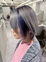 ファイブバイジエクト 堀江(FIVE by The Ect) ブルーカラー/シルバーベージュ/インナーカラー