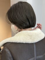 シベルバレー 横浜(sibell)&nbsp;＊20代30代ミニボブレイヤー丸みボブ前髪ありボブ顔周りレイヤー