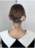 お呼ばれアレンジ