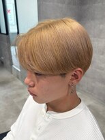 ルイス(L'wis) 渋谷 メンズハイトーン ブリーチ1回 ベージュ 学割