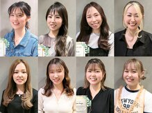 女性スタイリストが多く在籍しています！！