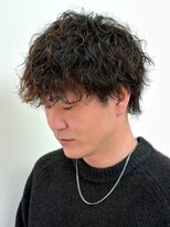 アッシュ 十日市場店(Ash)&nbsp;波巻き×シャドウパーマ