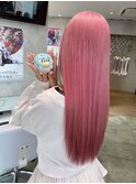 推しカラー以外でも可愛く、ピンクカラー