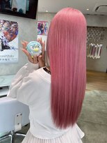 トーキョー オタクヘアー(TOKYO OTAKU HAIR) 推しカラー以外でも可愛く、ピンクカラー