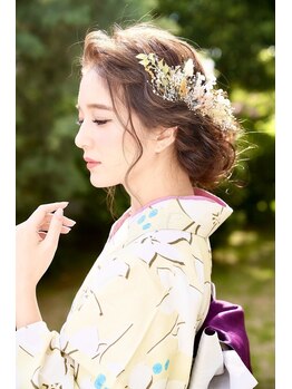 シャルメ 東京駅前(CHARMER)の写真/東京駅5分!［ヘアセット+浴衣着付け￥6000］花火大会やお祭りに◎[推し活セット￥4000/へア+メイク ￥8500]