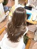 【満井指名限定】カット＋ブリーチなしWカラー＋ TR￥17600（レイヤーカット）