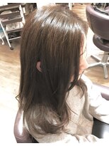 パティオンツー(PATIONN2)&nbsp;グレージュセミロングレイヤー【スポンテニアス、セミウェット】