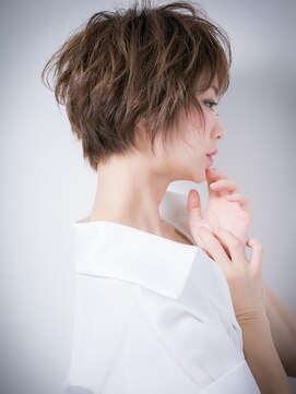 モッズヘア 越谷(mod's hair) 外国人風カール小顔センシュアルショートw越谷20代30代40代