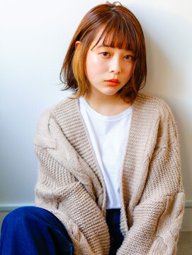 ネイヴィル オモテサンドウ(navile omotesando) ☆外ハネボブインナーカラー☆