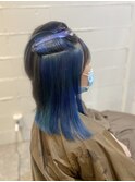 濃いぃブルー