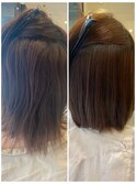 【髪質改善】縮毛矯正×ツヤツヤストレート