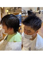 アヴァンス 天王寺店(AVANCE.)&nbsp;【印象の違い】×【フェードモヒカン)