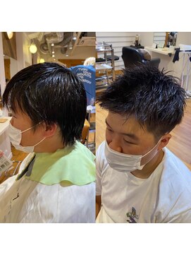 アヴァンス 天王寺店(AVANCE.) 【印象の違い】×【フェードモヒカン)