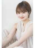 20代30代大人かわいいハンサムショート×ひし形ふんわりショート