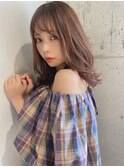 エアリー外ハネ_色っぽふんわりミディ