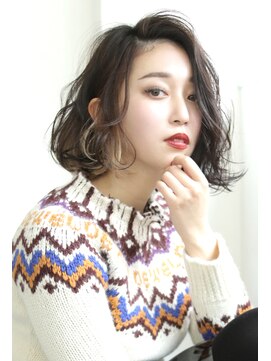 ラエティス(Laetus) デジタルパーマ×インナーカラーデザインでおしゃれボブ