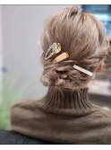 ヘアアレンジ 王道フルアップ