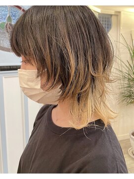 モリオ フロム ロンドン 大宮2号店(morio from London) 【morio大宮2号】グラデーションカラーウルフ／高椋