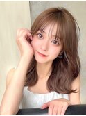 ＊20代30代40代◎大人可愛い小顔シースルー前髪くびれヘア