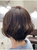 ゆるーいワンカールパーマ
