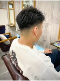 【amule hair】サイドパートスキンフェード (仙台/メンズカット)