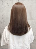 グレーベージュ×ツヤ髪_Y20230915/イメチェン/似合わせカット