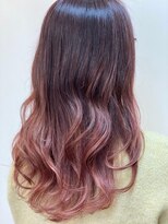 パル(PARU)&nbsp;バレヤージュ×ピンク