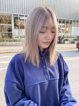 シエル バイ ケンジ 登戸 生田(CIEL by KENJE) ☆くびレイヤーエモージュイメチェンフルバング似合わせカット