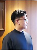 メンズパーマ　理容室　バーバー　Barber　リクルート