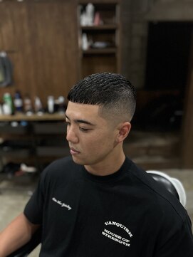 バーバー オールドランプ(BAR BER OLDLAMP) crop Style