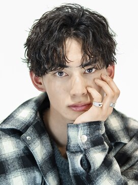 オーシャントーキョー 原宿(OCEAN TOKYO) 波巻きパーマメンズツイストスパイラルパーマツーブロック